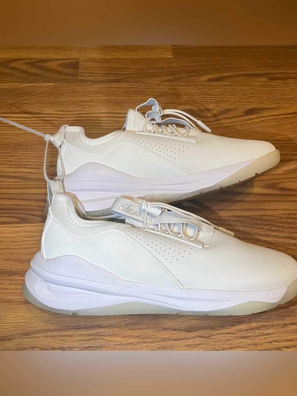 Clove classic Women's White Slip-On Sneakers - Picture 2 of 10